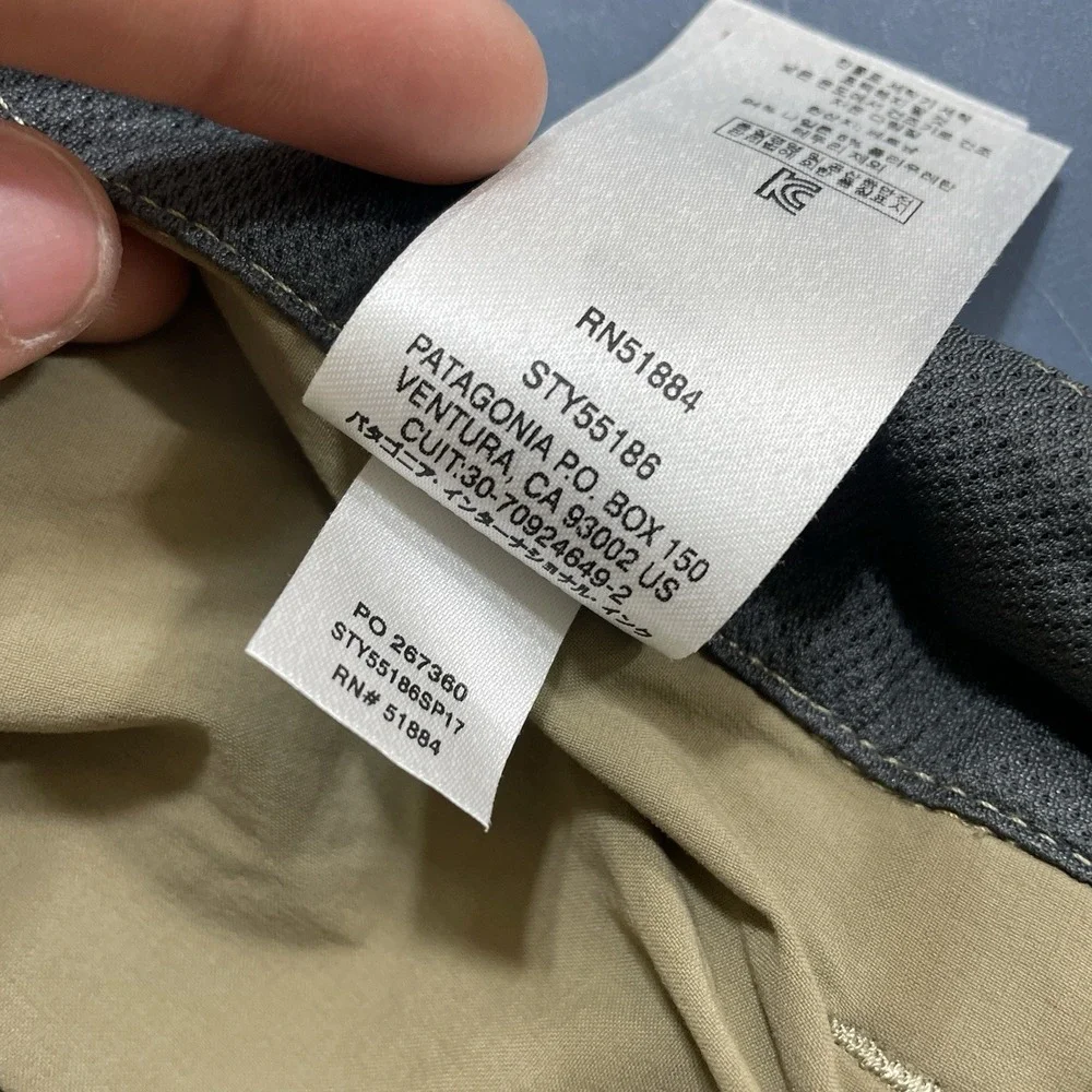 Patagonia Quandary Pants Men 40x32 Stretch UPF Hiking Outdoor Travel Performance